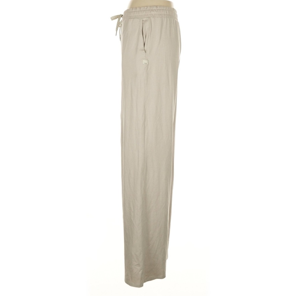New Vuori Halo Essential Wide-leg Pants Ecru Heather Large TALL/LONG! - Picture 6 of 8